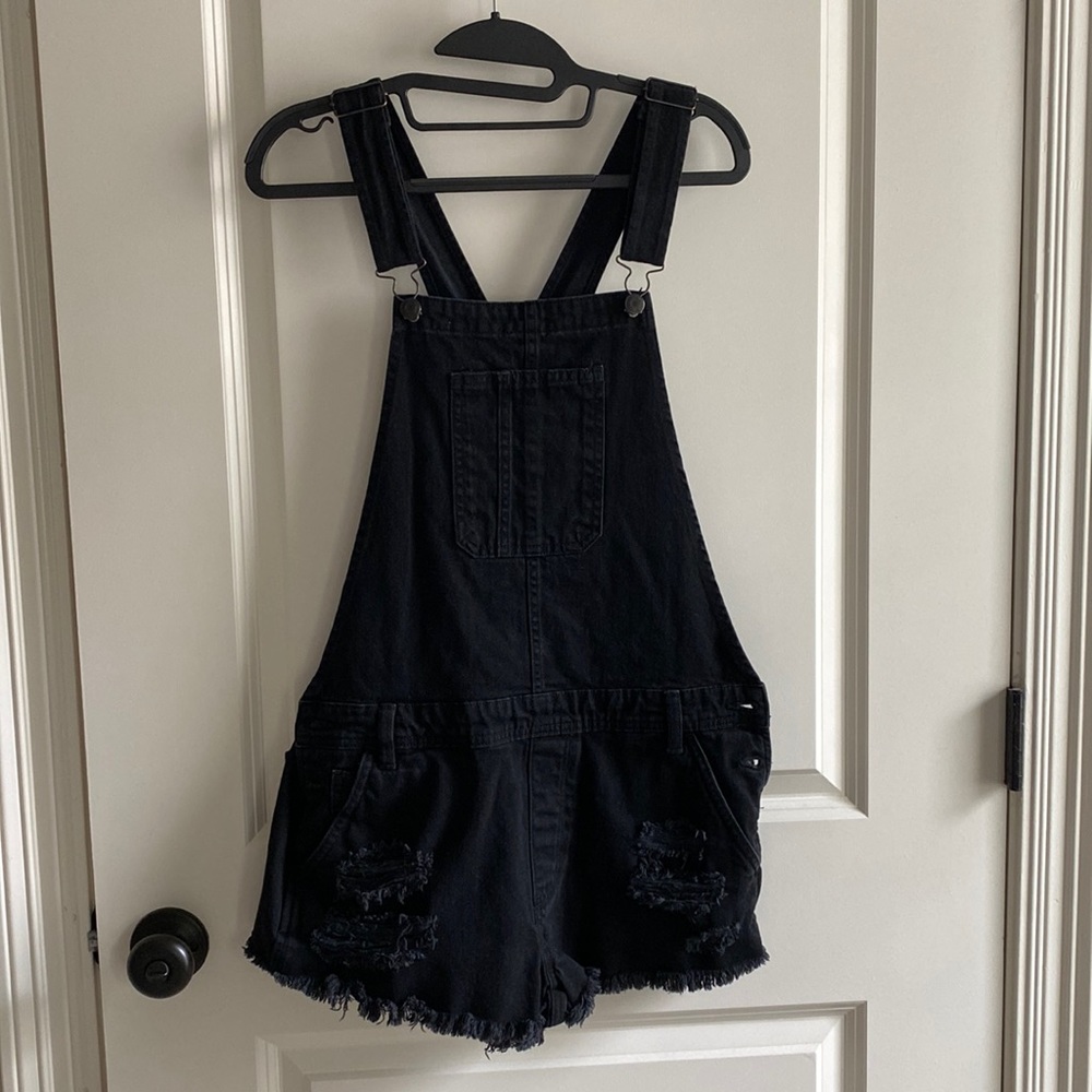 Black American Eagle Short-Alls Size Medium